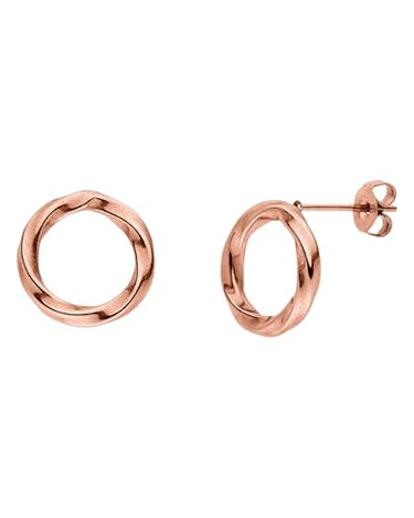 PURELEI Kaula Ohrringe (Gold) – Damenohrringe aus langlebigem Edelstahl – Wasserfeste Ohrringe Damen – 13mm Durchmesser – Modeschmuck für deinen individuellen Look im Sale